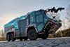 Scania develops hybrid engine for airport fire truck in collaboration with Titan Spezialfahrzeugbau