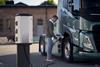 Volvo introduces new electric truck charging service