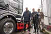 ABB E-mobility and MAN showcase megawatt charging for trucks