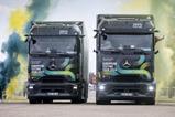 Mercedes-Benz Trucks eActros 600 trial trucks crossing finishing line of 45-day testing tour_July 2024