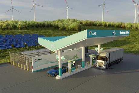 ANGI H2 Station with Hydrogen Dispensers