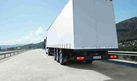 Commercial vehicle semi-trailer