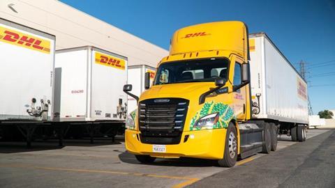 DHL supply chain North America introduces electric trucks to its fleet